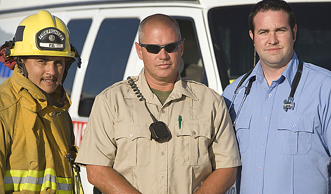 fire-police Fireman, Police and EMT