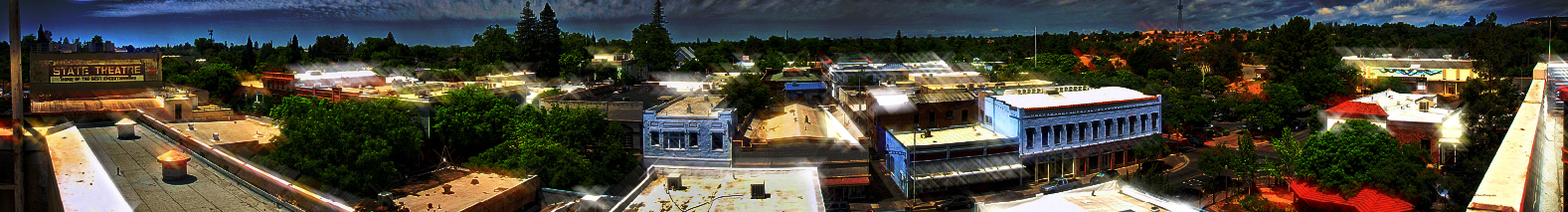 Panoramic View of Historic Oroville Inn