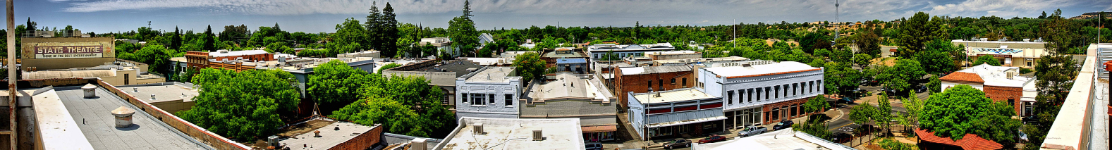 home-header Areil View of Historic Oroville Inn | NLC Housing | Butte College Housing