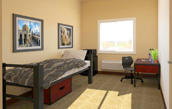 room-interior Room Interior | Oroville Inn | Northwest Lineman College Housing